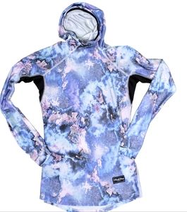 BlackStrap Women's Cloud Chaser Hooded Lightweight Base Layer UPF 50+ Size XS
